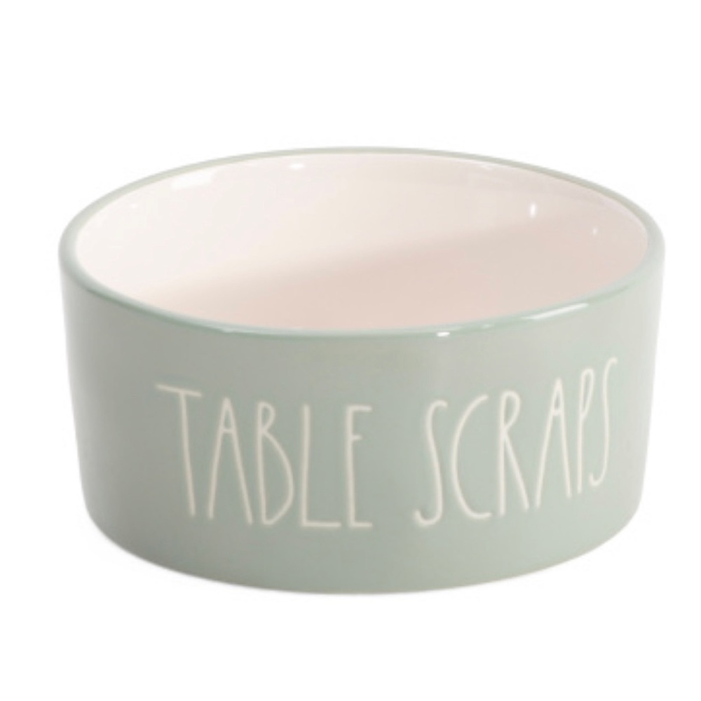 Rae Dunn TABLE SCRAPS food dish